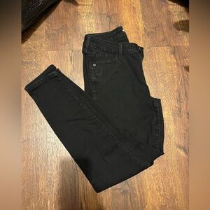Old Navy Rockstar 🌟 Super Skinny Black Jeans - Size 8